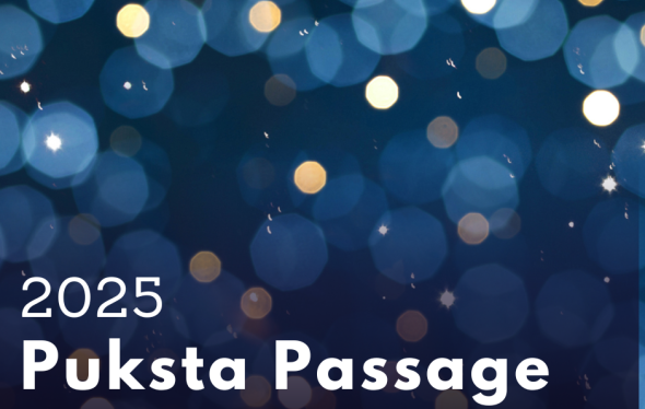 graphic that says 2025 puksta passage