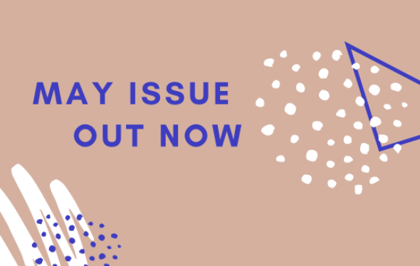 text saying may Issue out now