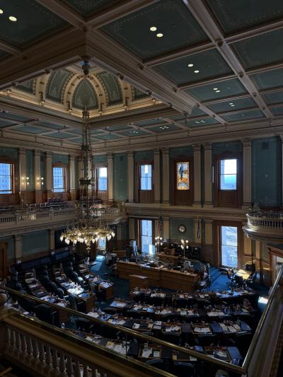 Denver Capitol Building (inside session room)