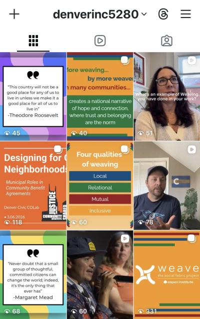 Denver INC Social Media Profile