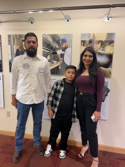 Posed photo of a featured chef in Cocina Libre's New Cookbook