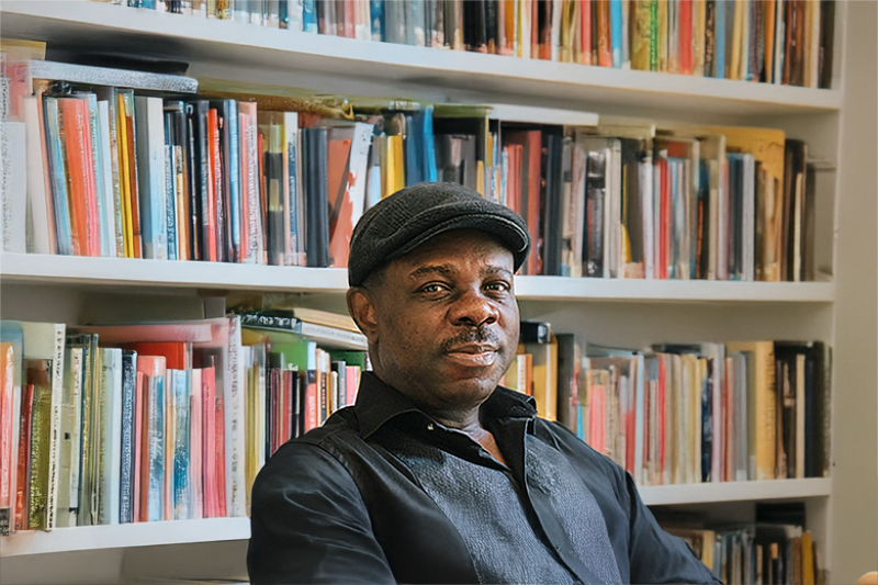 man in hat looking at camera