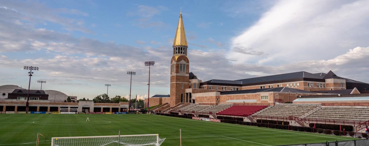 Ritchie Center with soccer field