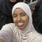 girl smiling in camera