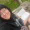 woman reading book