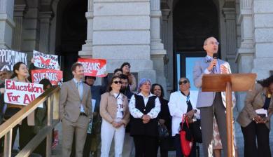 Protest rally in Denver 