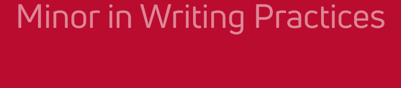 text image of Minor in Writing Practices